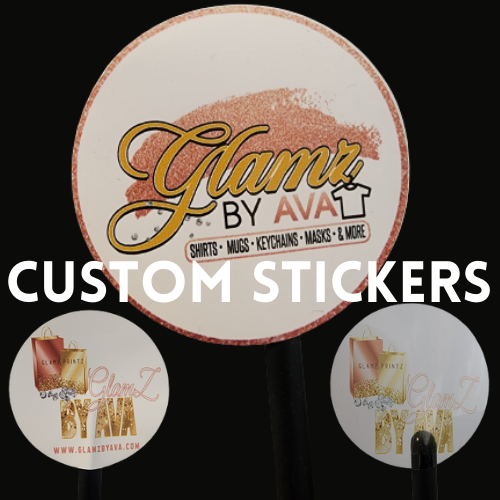 Custom 2' Inch Round Stickers