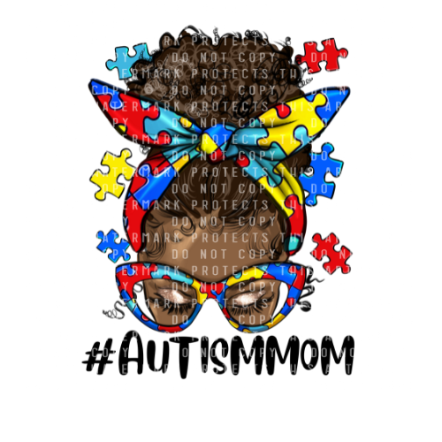 Autism Mom Heat Transfer